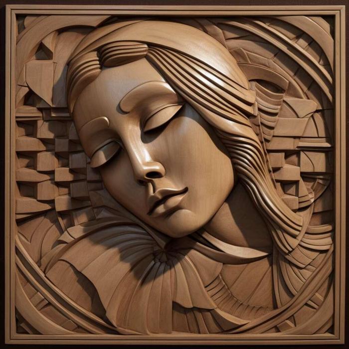 نموذج ثلاثي الأبعاد لآلة CNC 3D Art 